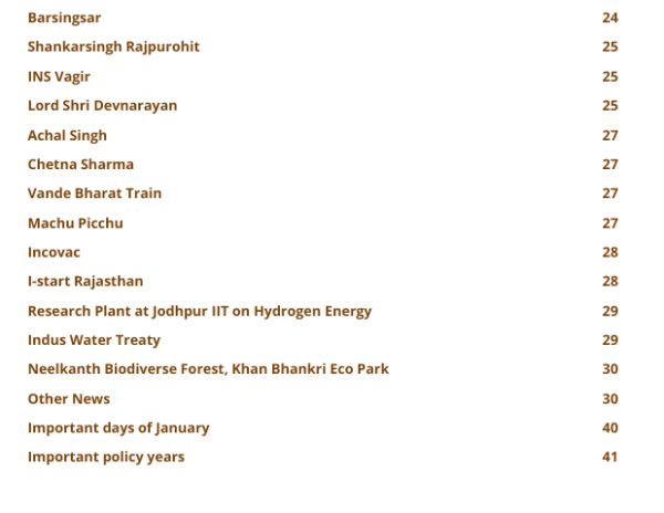 Rajasthan Current Affairs January 2023 (English) - Image 4