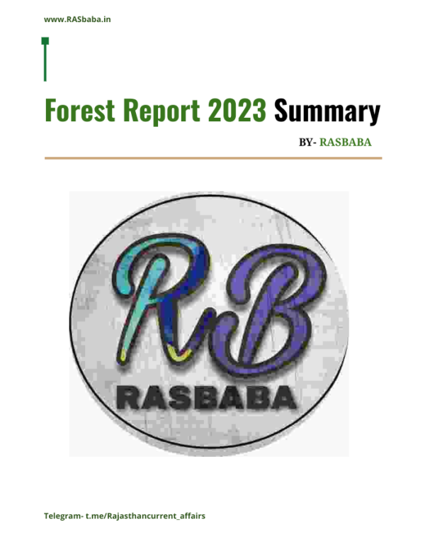 Forest Survey 2023 Summary